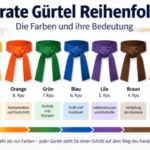 karate gürtel reihenfolge: von Weiß bis Schwarz verständlich erklärt karate gürtel reihenfolge